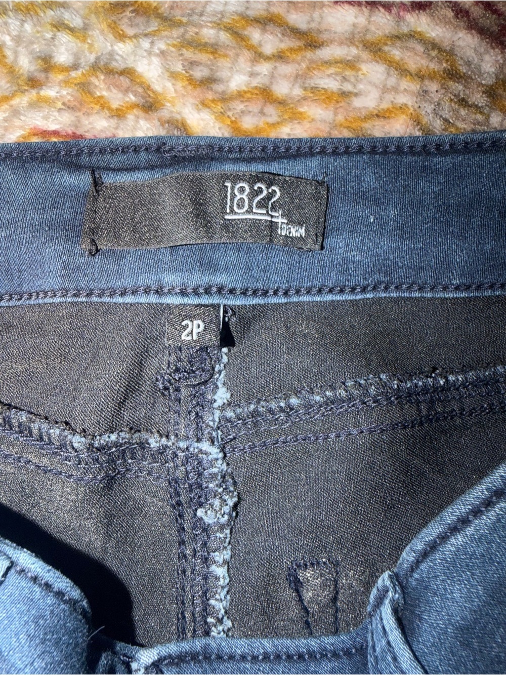 1822 Denim Navy Blue Jeans